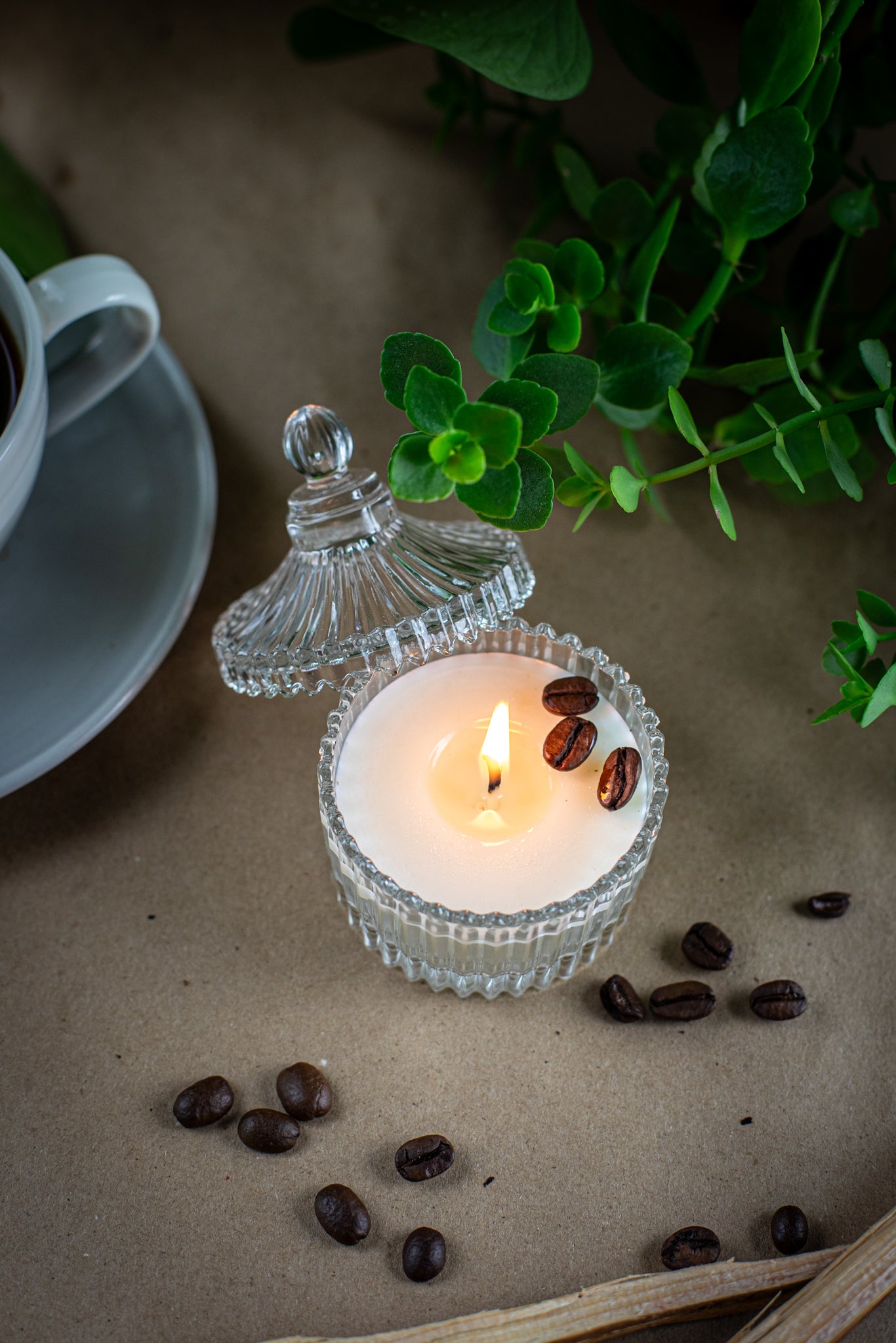 Soy wax with Coffee Aroma Candle