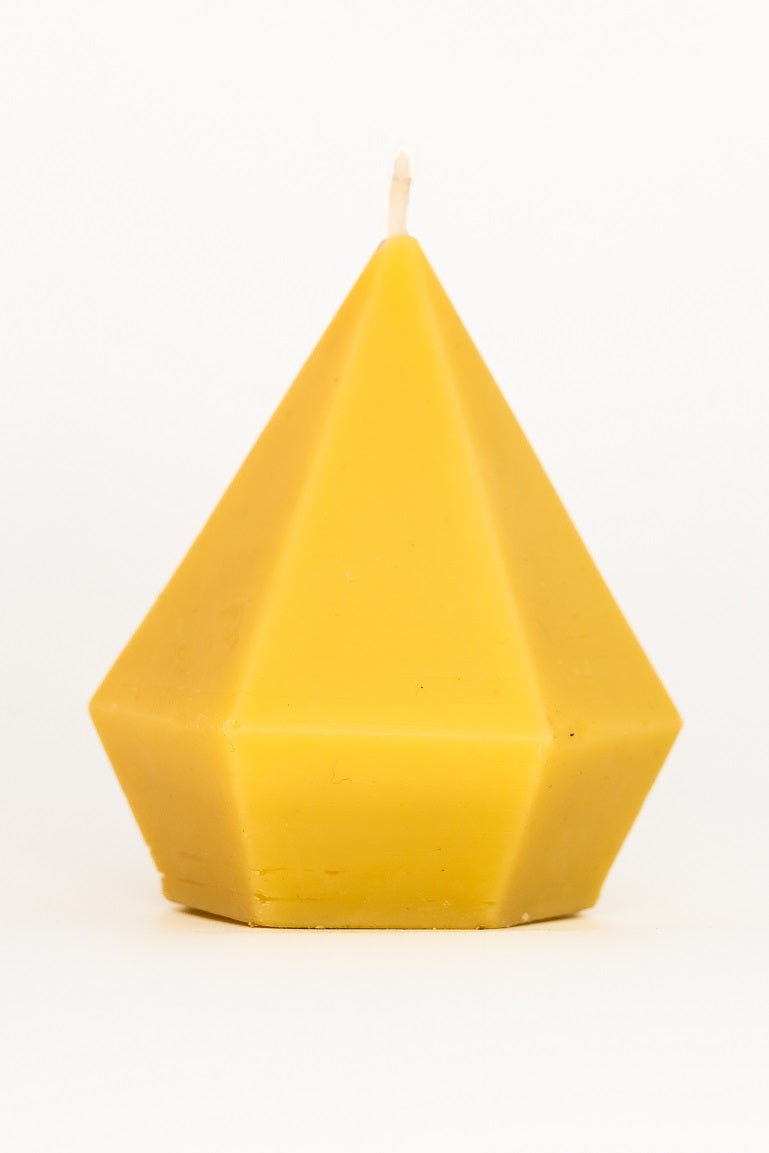 Hexagon Beeswax Candle