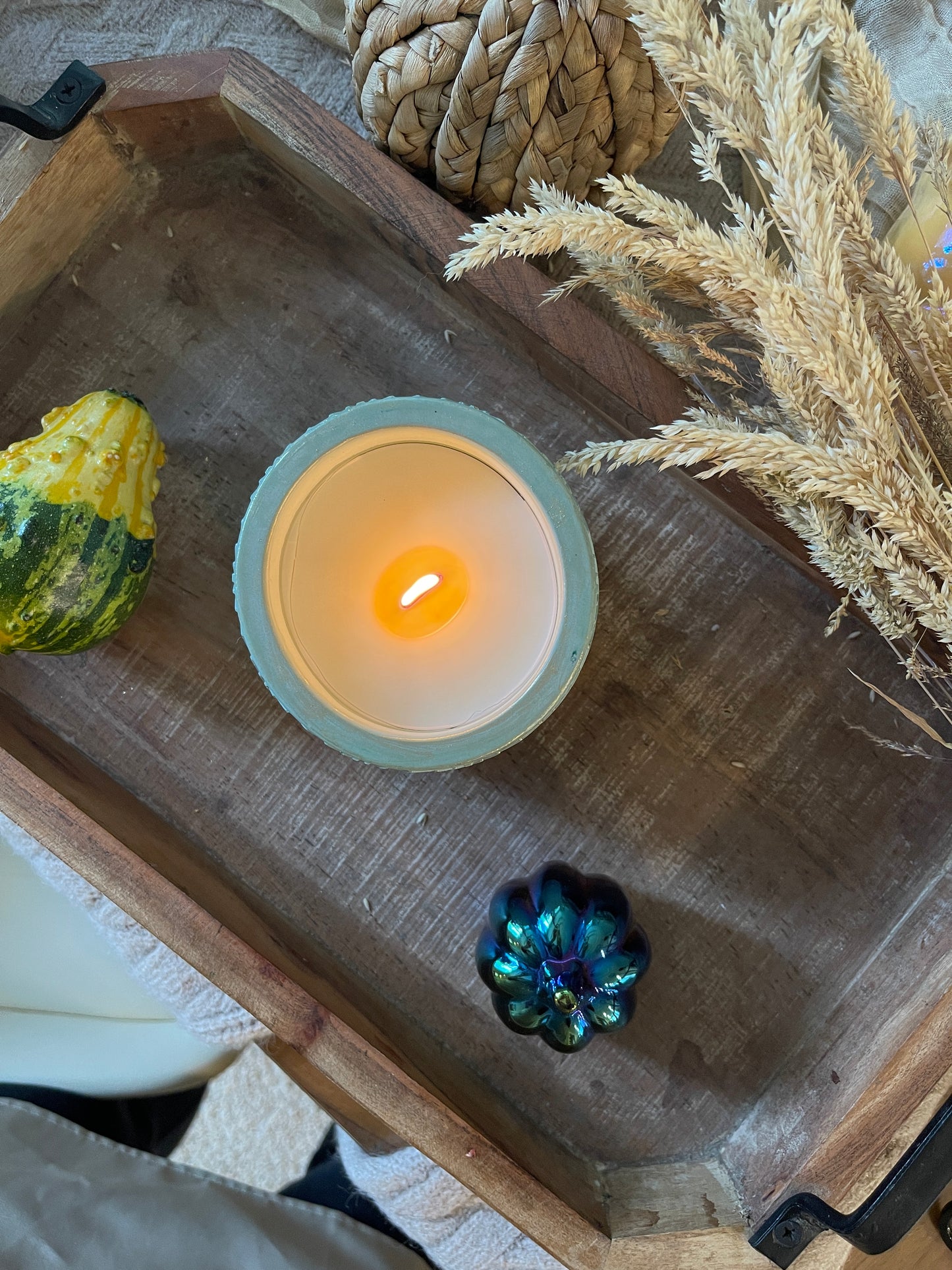 Autumn forest soy wax candle