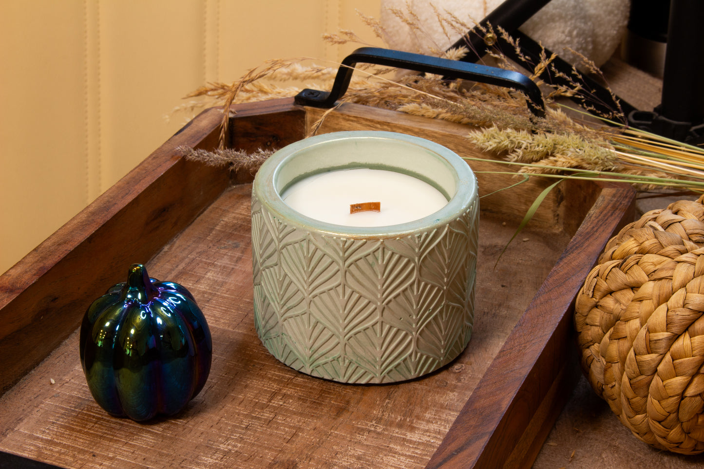 Autumn forest soy wax candle