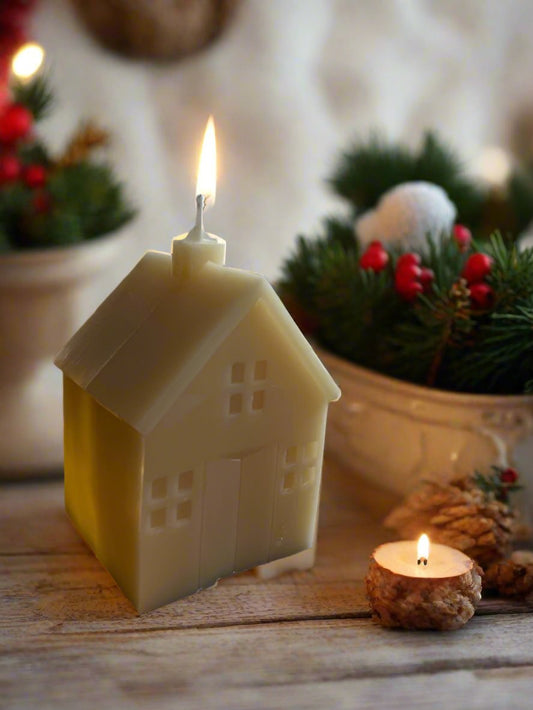 Cozy Cottage Beeswax Candle